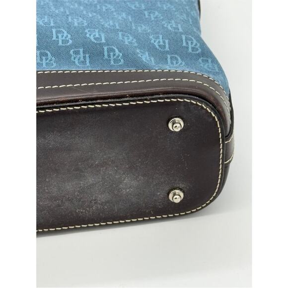 Dooney & Bourke Blue Jacquard Monogram Tote
Shoulder Bag EUC - Picture 6 of 13